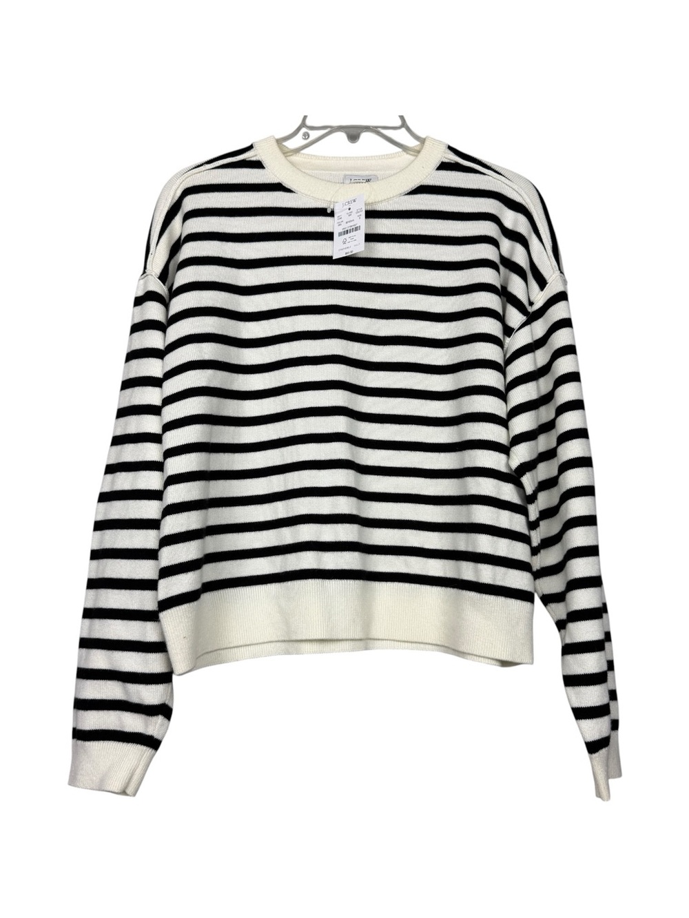 J Crew Wool Blend Pullover Striped Sweater - Picture 2 of 5